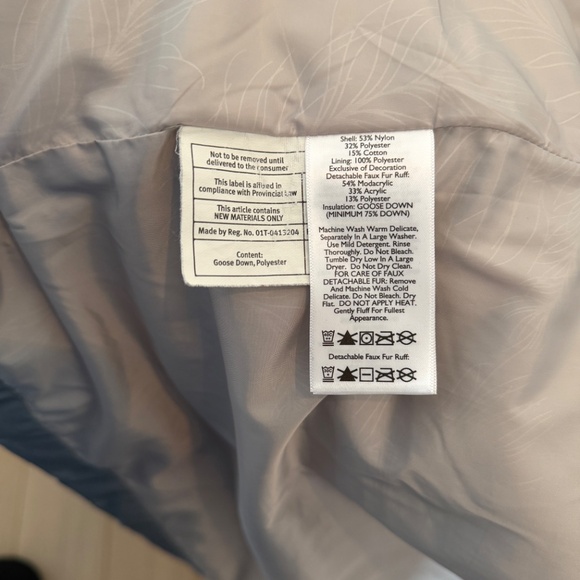 Eddie Bauer Goose Down Puffer Parka --Size 2X - Picture 7 of 15